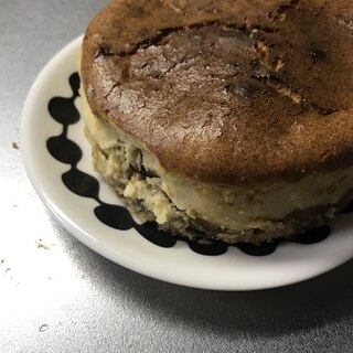 イチゴジャムのチーズケーキ